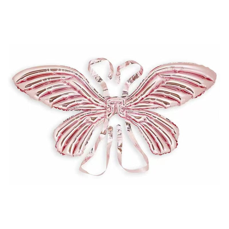 Wearable Foil Angel Wings Balloon Costume Prop h by HitMyNeed