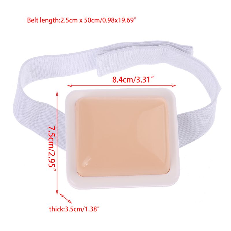Wearable Injection Practice Pad with Adjustable Strap by HitMyNeed