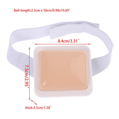 Wearable Injection Practice Pad with Adjustable Strap by HitMyNeed