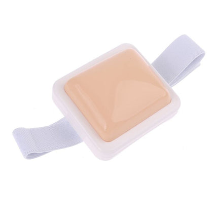 Wearable Injection Practice Pad with Adjustable Strap by HitMyNeed