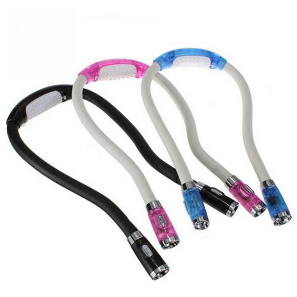 Wearable LED Neck Reading Light, Flexible Hands-Free by HitMyNeed