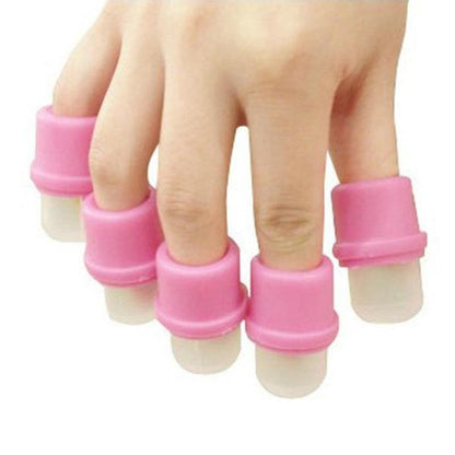 Wearable Nail Soaker Polish Remover Clips (10 pcs) by HitMyNeed