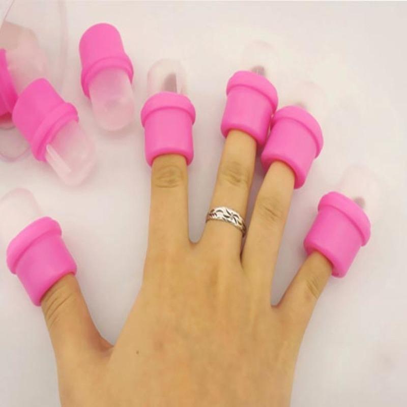 Wearable Nail Soaker Polish Remover Clips (10 pcs) by HitMyNeed