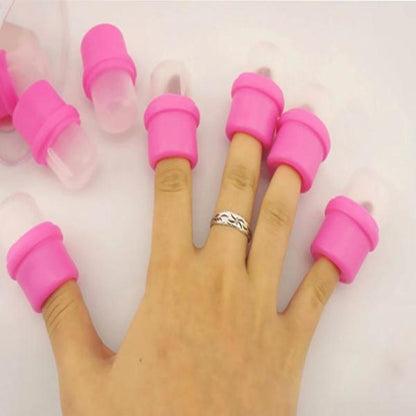 Wearable Nail Soaker Polish Remover Clips (10 pcs) by HitMyNeed