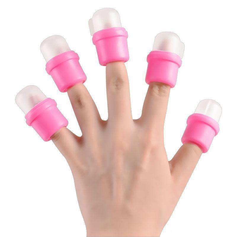 Wearable Nail Soaker Polish Remover Clips (10 pcs) by HitMyNeed