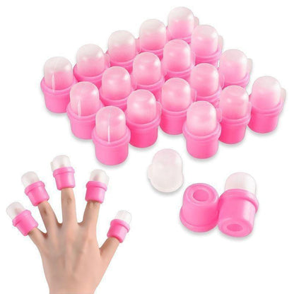 Wearable Nail Soaker Polish Remover Clips (10 pcs) by HitMyNeed