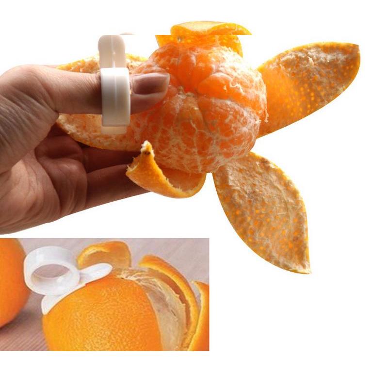 Wearable Plastic Orange Peeler Ring by HitMyNeed