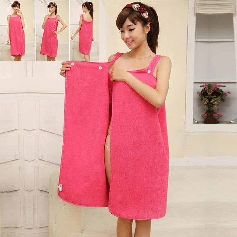 Wearable Quick Dry Bath Towel Wrap by HitMyNeed