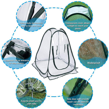 Weatherproof Pop Up Greenhouse Tent by HitMyNeed