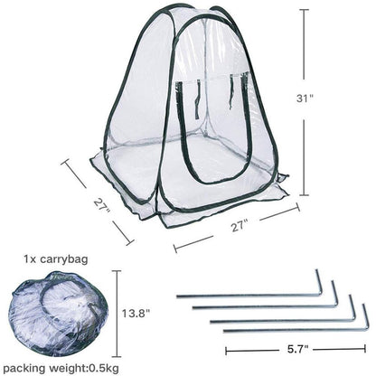 Weatherproof Pop Up Greenhouse Tent by HitMyNeed