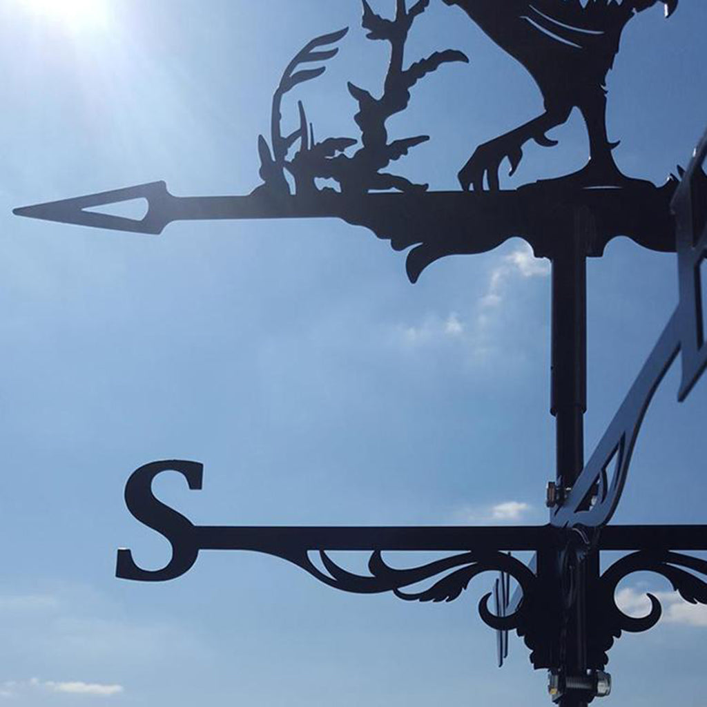 Weatherproof Stainless Steel Rooster Weathervane by HitMyNeed