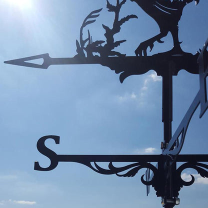 Weatherproof Stainless Steel Rooster Weathervane by HitMyNeed