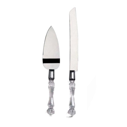 Wedding Cake Knife and Server Set with Gift Box by HitMyNeed