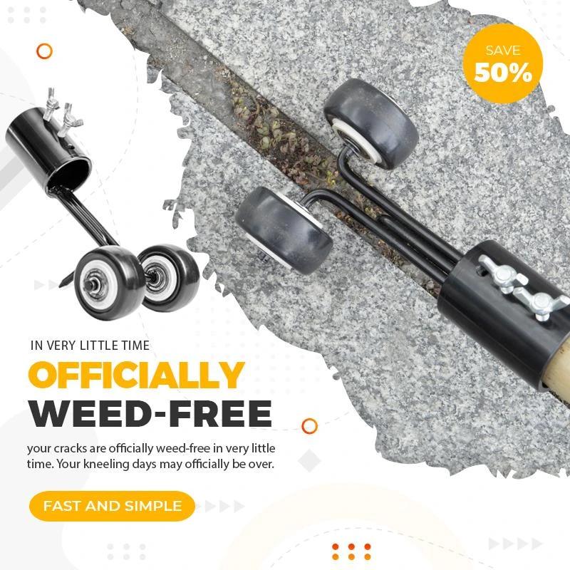 Weed Snatcher Gardening Tool with Telescopic Rod by HitMyNeed