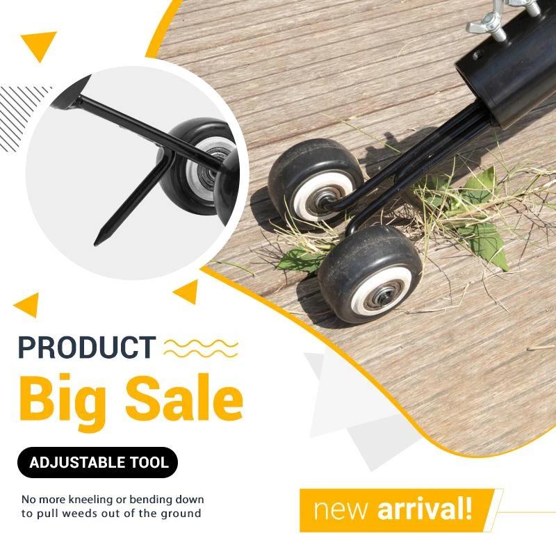 Weed Snatcher Gardening Tool with Telescopic Rod by HitMyNeed