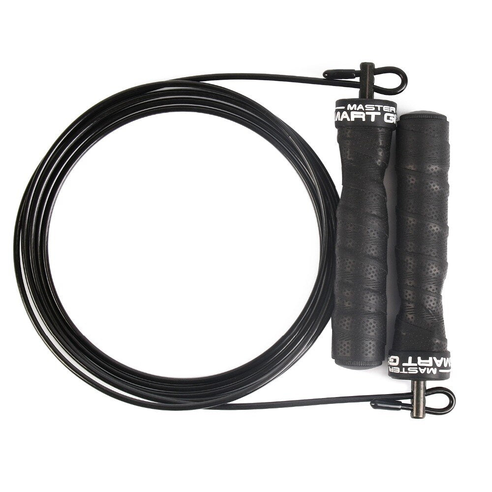 Weighted Jump Rope with Adjustable Cable & Case by HitMyNeed