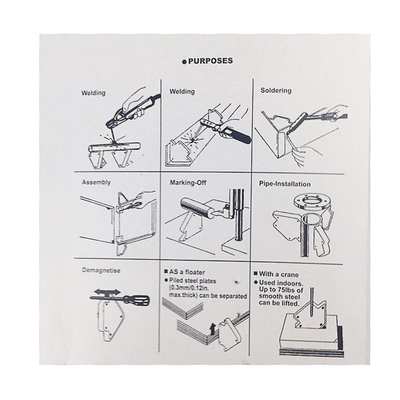 Welding Magnet Angle Positioner 25 lb Capacity by HitMyNeed