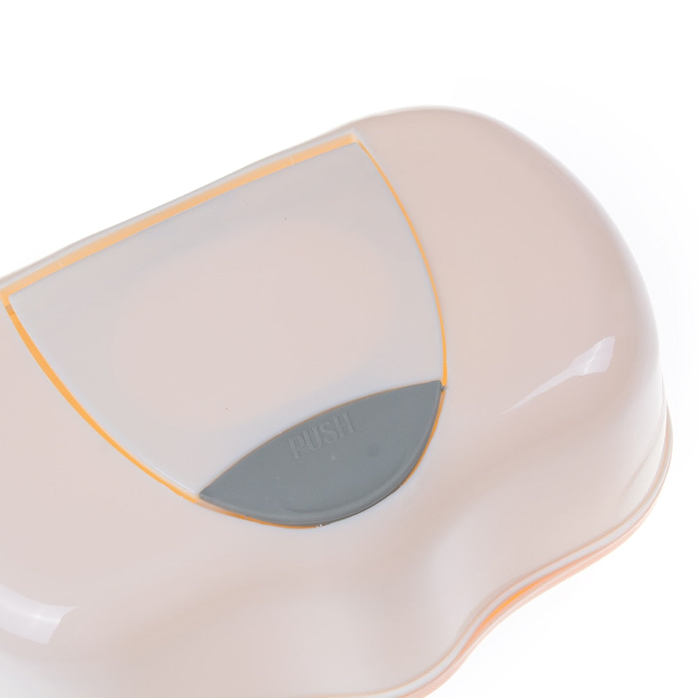 Wet Wipes Box Tissue Dispenser with Dustproof Lid by HitMyNeed