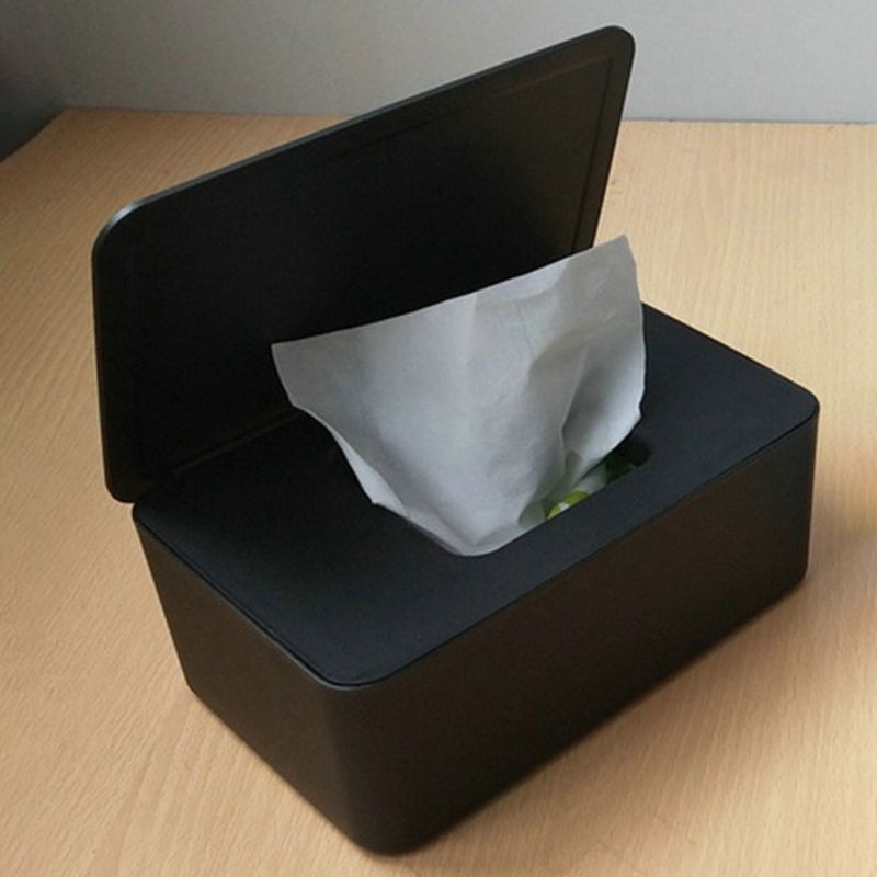 Wet Wipes Dispenser Storage Box with Lid by HitMyNeed