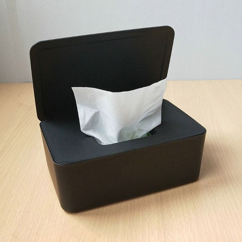 Wet Wipes Dispenser Storage Box with Lid by HitMyNeed