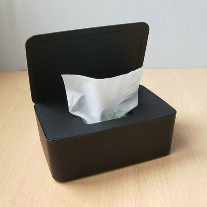 Wet Wipes Dispenser Storage Box with Lid by HitMyNeed