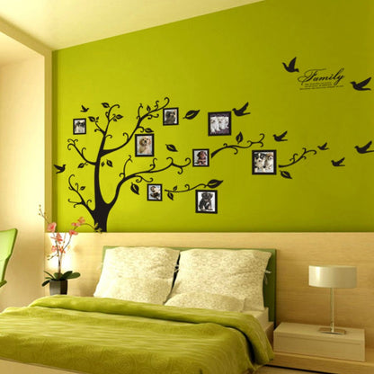 Whimsical Tree Wall Decal with Photo Frame Spaces by HitMyNeed