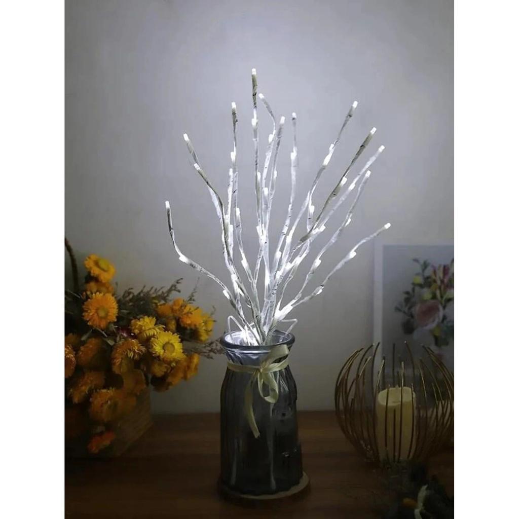 White Birch LED Branch Lights Battery Operated 72cm by HitMyNeed