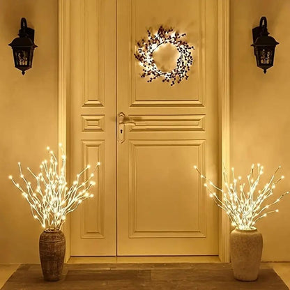 White Birch LED Branch Lights Battery Operated 72cm by HitMyNeed
