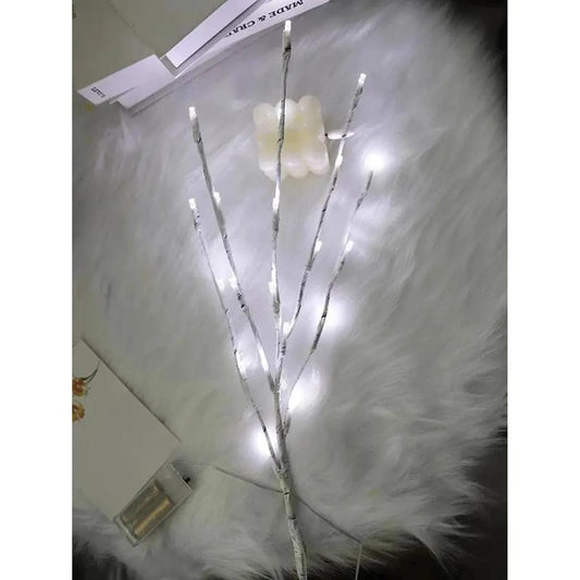 White Birch LED Branch Lights Battery Operated 72cm cold-white by HitMyNeed