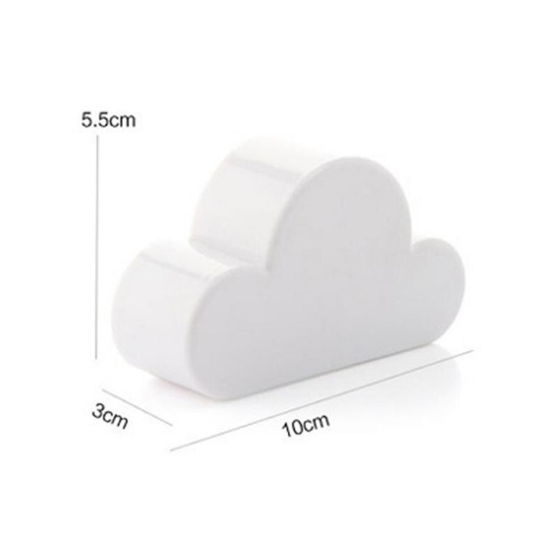 White Cloud Magnetic Key Holder for Wall by HitMyNeed