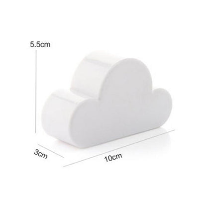 White Cloud Magnetic Key Holder for Wall by HitMyNeed