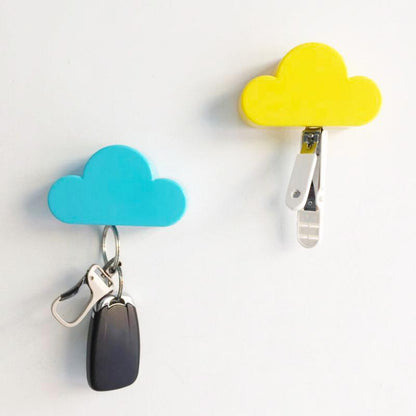 White Cloud Magnetic Key Holder for Wall by HitMyNeed
