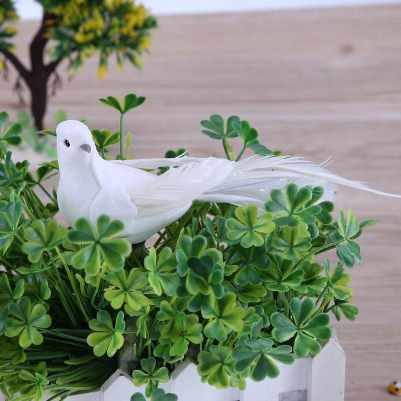 White Dove Garden Ornaments Set of 2 by HitMyNeed