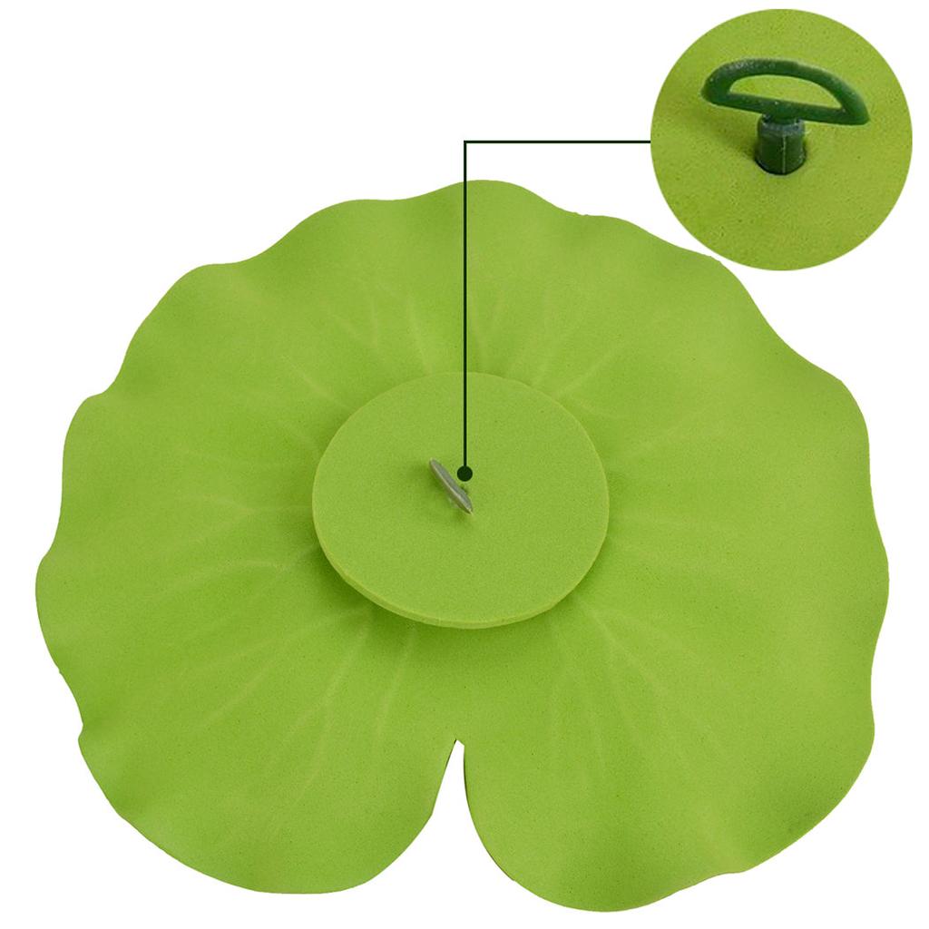 White EVA Artificial Floating Flowers, 12-Pack by HitMyNeed