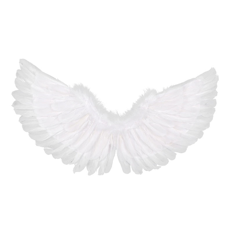 White Feather Angel Wings Costume for Adults & Kids by HitMyNeed