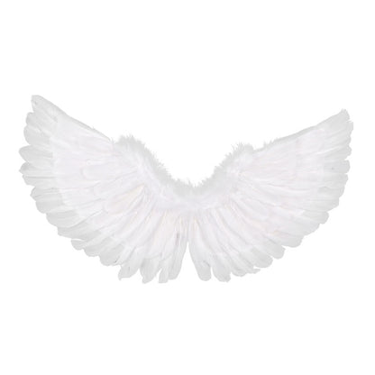 White Feather Angel Wings Costume for Adults & Kids by HitMyNeed