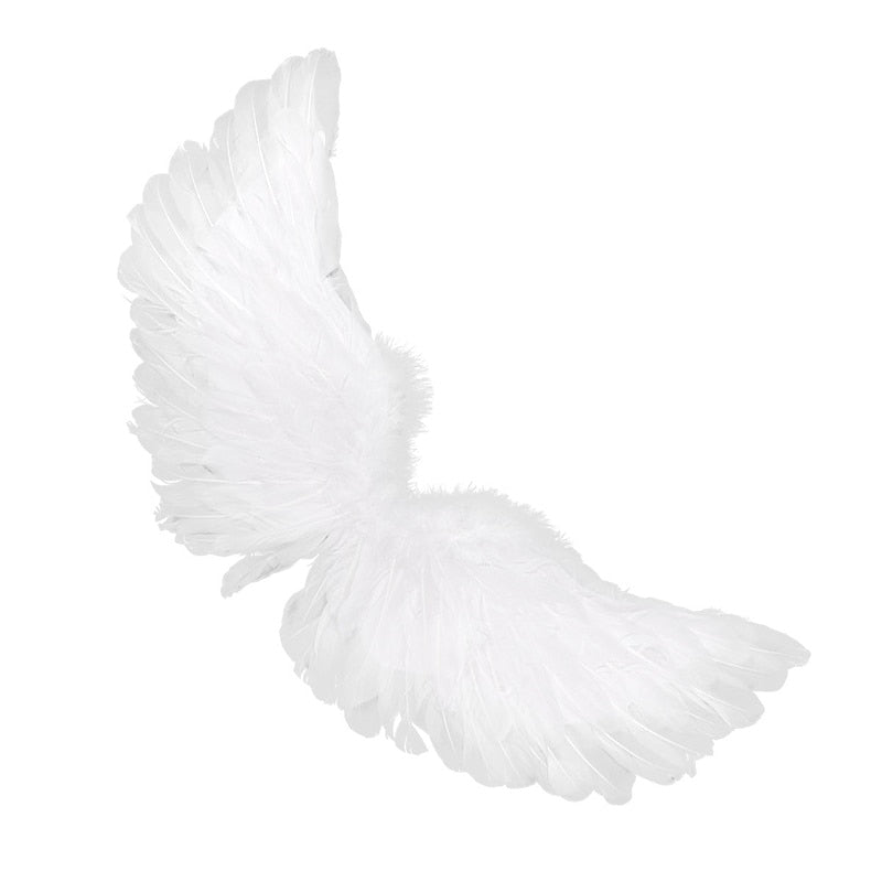 White Feather Angel Wings Costume for Adults & Kids by HitMyNeed