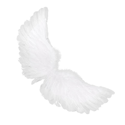 White Feather Angel Wings Costume for Adults & Kids by HitMyNeed