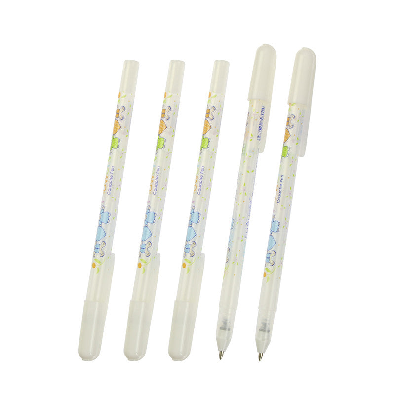 White Gel Ink Pen for Black Paper, 0.8 mm by HitMyNeed