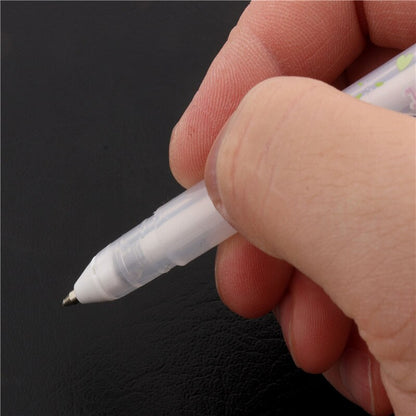 White Gel Pen for Dark Paper, 0.8mm Fine Point by HitMyNeed