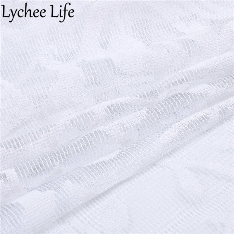 White Long Lace Table Runner 183 x 33 cm by HitMyNeed