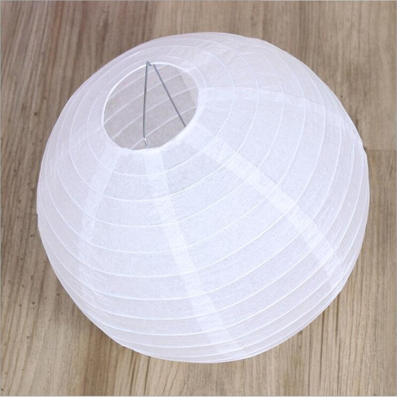 White Mini Paper Lantern Set, 30-Pack by HitMyNeed