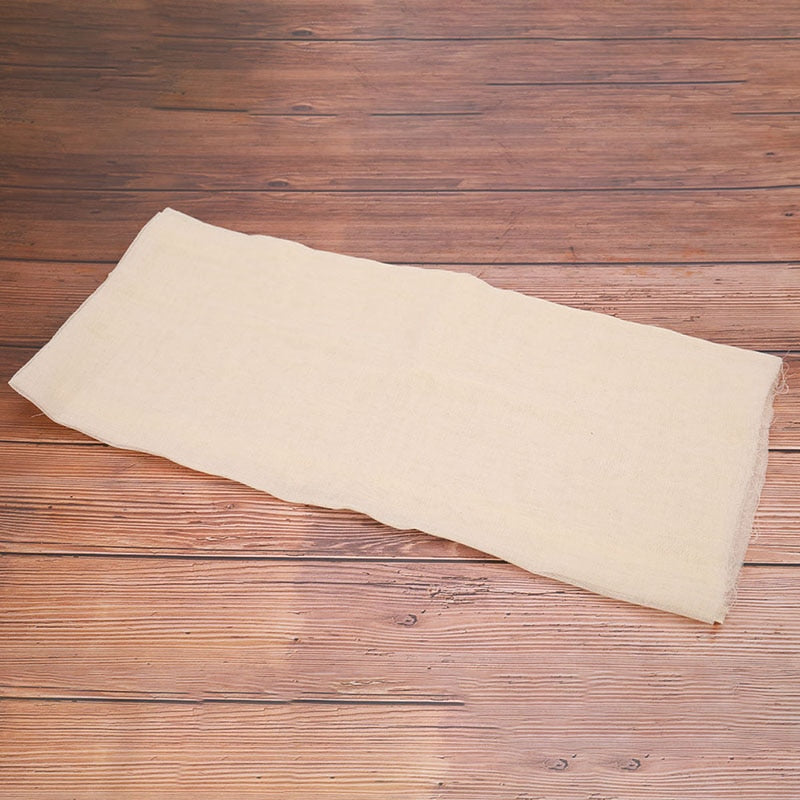 White Muslin Reusable Cheesecloth 1m x 0.92m by HitMyNeed