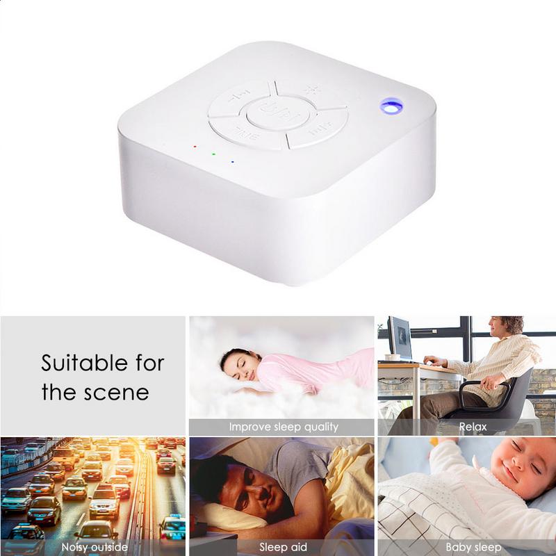 White Noise Sound Machine with Night Light & Timer by HitMyNeed