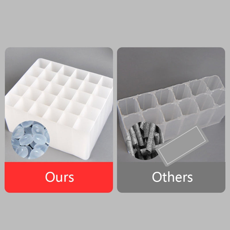 White Plastic Pen and Marker Desk Organizer L: 40 by HitMyNeed