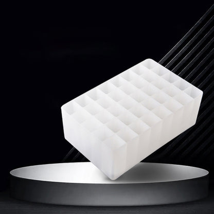 White Plastic Pen and Marker Desk Organizer XL: 48 by HitMyNeed