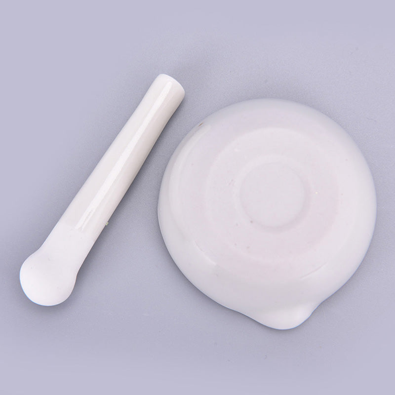 White Porcelain Mortar and Pestle Set by HitMyNeed