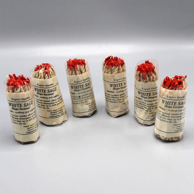 White Sage Incense Rope Set - 40 Pieces by HitMyNeed