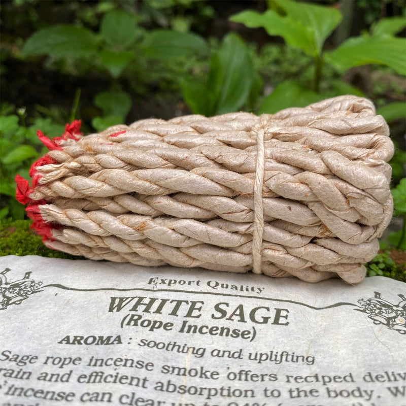 White Sage Incense Rope Set - 40 Pieces by HitMyNeed
