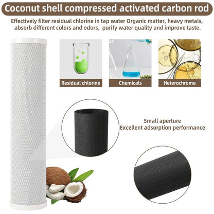Whole House High-Flow Coconut Shell Carbon Filter by HitMyNeed